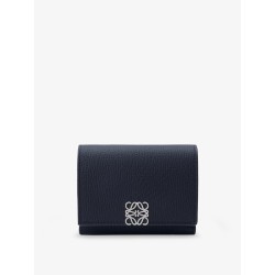 Anagram Trifold Leather Wallet