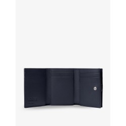 Anagram Trifold Leather Wallet