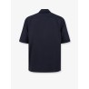 Cotton blend shirt with zip