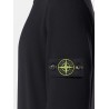 Wool sweater with side logo patch