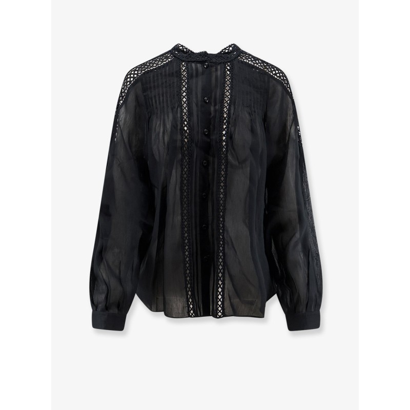 Polda viscose and linen shirt