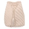 BORSA "POMPOM DOUBLE JUMP TAN"