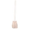 BORSA "POMPOM DOUBLE JUMP TAN"