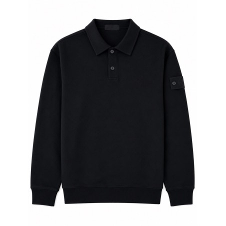 POLO CON PATCH LOGO