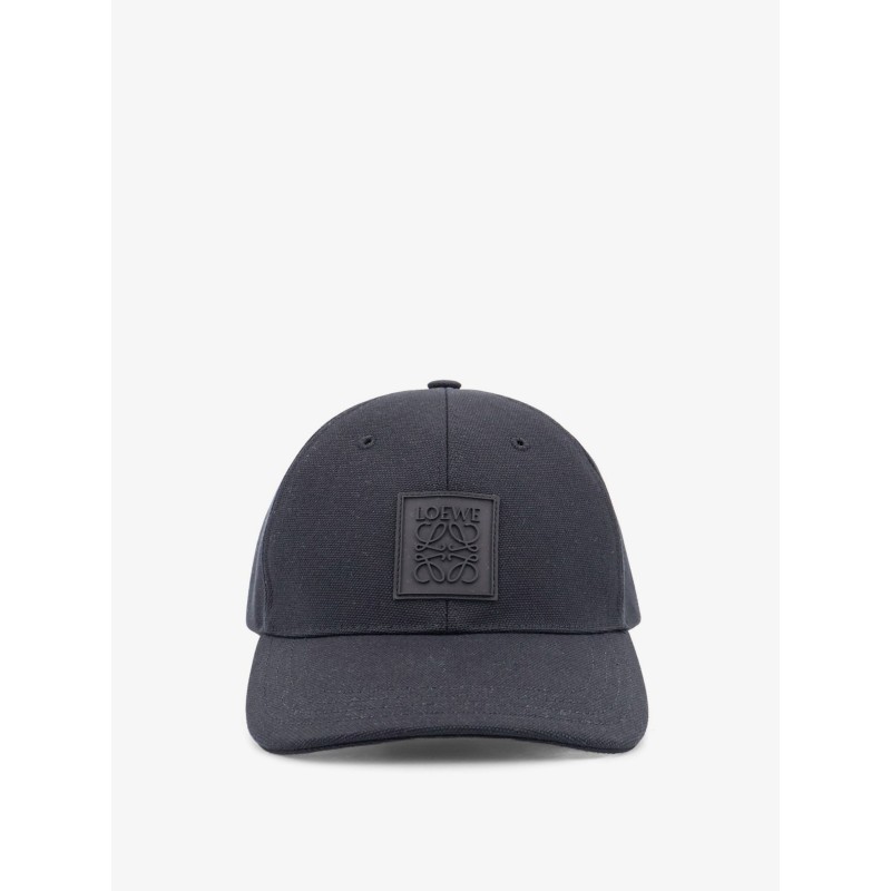 Cotton hat with rubber Anagram logo patch