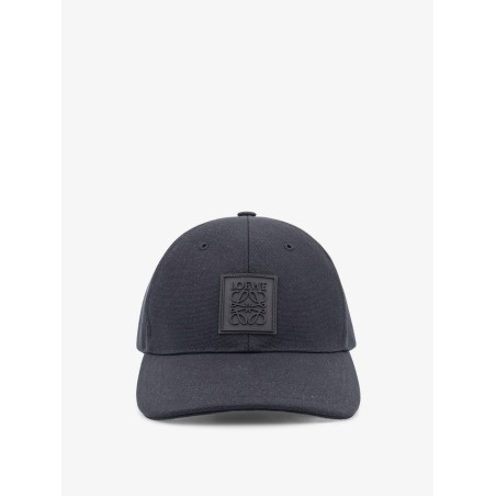 Cotton hat with rubber Anagram logo patch