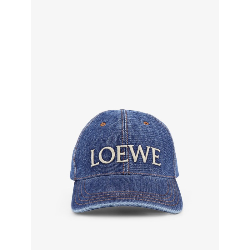 Paula's Ibiza blue denim hat