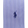 Striped stretch cotton shirt