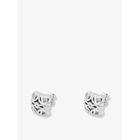Anagram Bombé sterling silver earrings