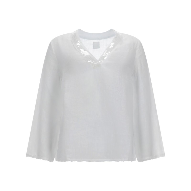CAMICIA CON SCOLLO A V