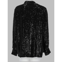 CAMICIA "GADGET" CON PAILLETTES