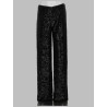 PANTALONE DRITTO CON PAILLETTES