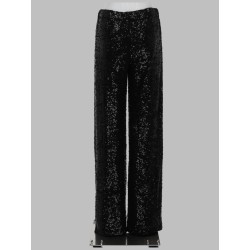PANTALONE DRITTO CON PAILLETTES