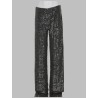 PANTALONE DRITTO CON PAILLETTES