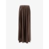MXMLivrea pleated jersey long skirt