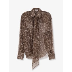 Sheer silk shirt