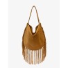 Oskan suede shoulder bag