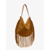 Oskan suede shoulder bag