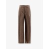 Mélange wool blend trousers