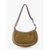 Oskan Moon suede shoulder bag
