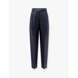Virgin wool and mohair trousers