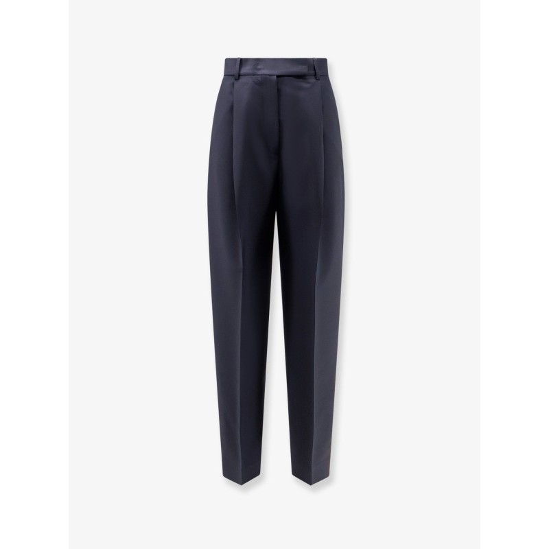 Virgin wool and mohair trousers