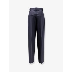 Virgin wool and mohair trousers