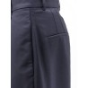 Virgin wool and mohair trousers