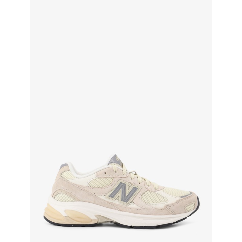 U2010 mesh and suede sneakers with side logo