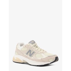 U2010 mesh and suede sneakers with side logo