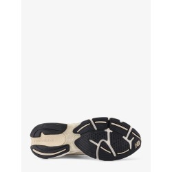 U2010 mesh and suede sneakers with side logo