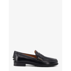 Leather loafers with Gommini detail on the back