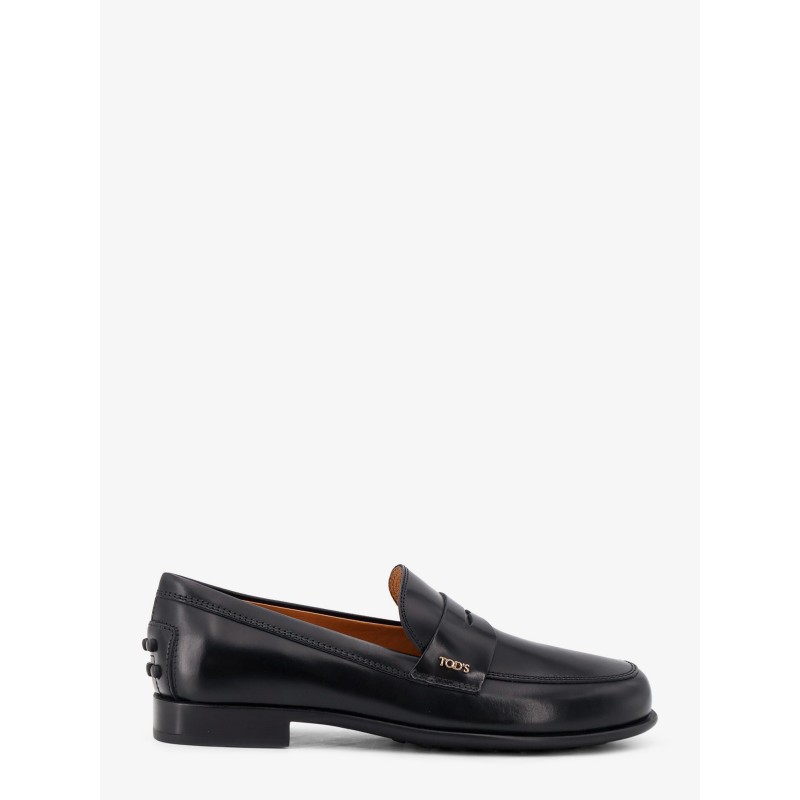 Leather loafers with Gommini detail on the back