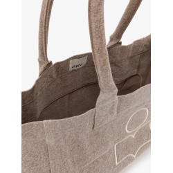 Yenky Zipped Cotton Shoulder Bag