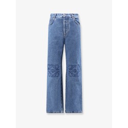 Anagram Baggy Jeans with embroidery on the front