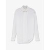 Cotton blend shirt with Monili detail