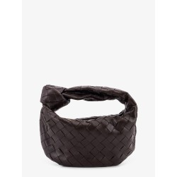 Mini Jodie leather handbag with Intrecciato motif