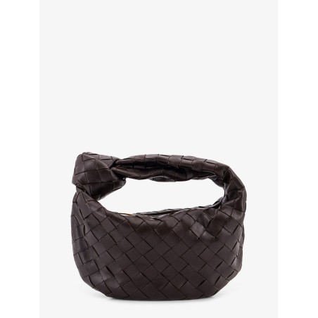 Mini Jodie leather handbag with Intrecciato motif