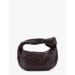 Mini Jodie leather handbag with Intrecciato motif