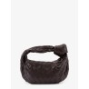 Mini Jodie leather handbag with Intrecciato motif