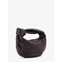 Mini Jodie leather handbag with Intrecciato motif