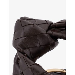 Mini Jodie leather handbag with Intrecciato motif