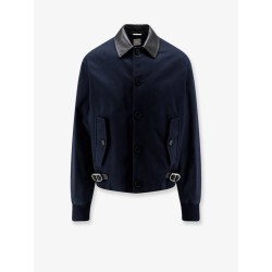 Cotton jacket with CD details