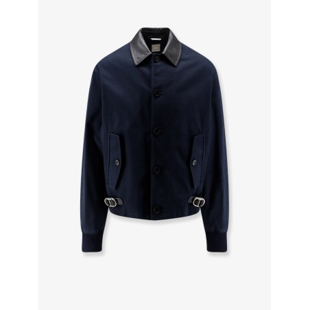 Cotton jacket with CD details