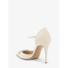 D'Orsay patent pumps with VLogo Signature