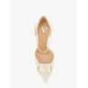 D'Orsay patent pumps with VLogo Signature