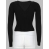 CARDIGAN POINTELLE