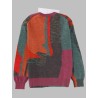 MAGLIA CON MOTIVO FLOREALE GLITCH