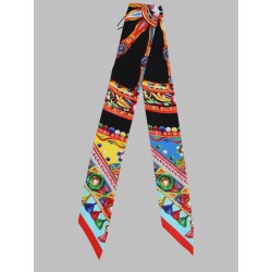 BANDEAU 6X100 IN TWILL DI SETA