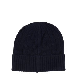 BERRETTO IN LANA E CASHMERE A TRECCE